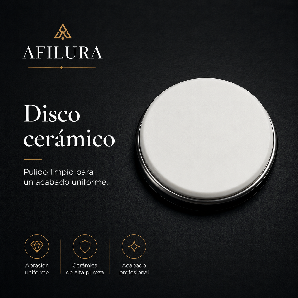 AFILURA Disco de Cerámica